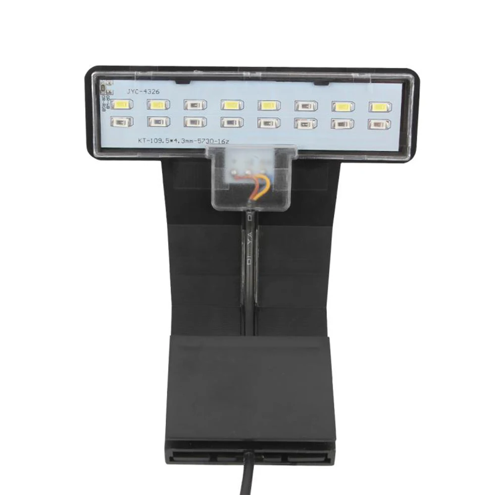 New 5W Aquarium Led Lighting Blue White Waterproof Clip on LED Plants Grow for Freshwater Fisk Tanks|Светильники| |