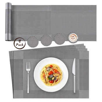 

Household Non-Slip Table Placemat Mat Pat Moisture Mats Multi Purpose Placemats Heat Resistant Tableware Mat Bowl Pads Placemat