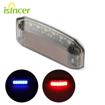 

LED Light Signal Warning Caution Solar Power Alarm Lamp Fake Car Security System Strobe Flash Universal Simulation Anti-theft