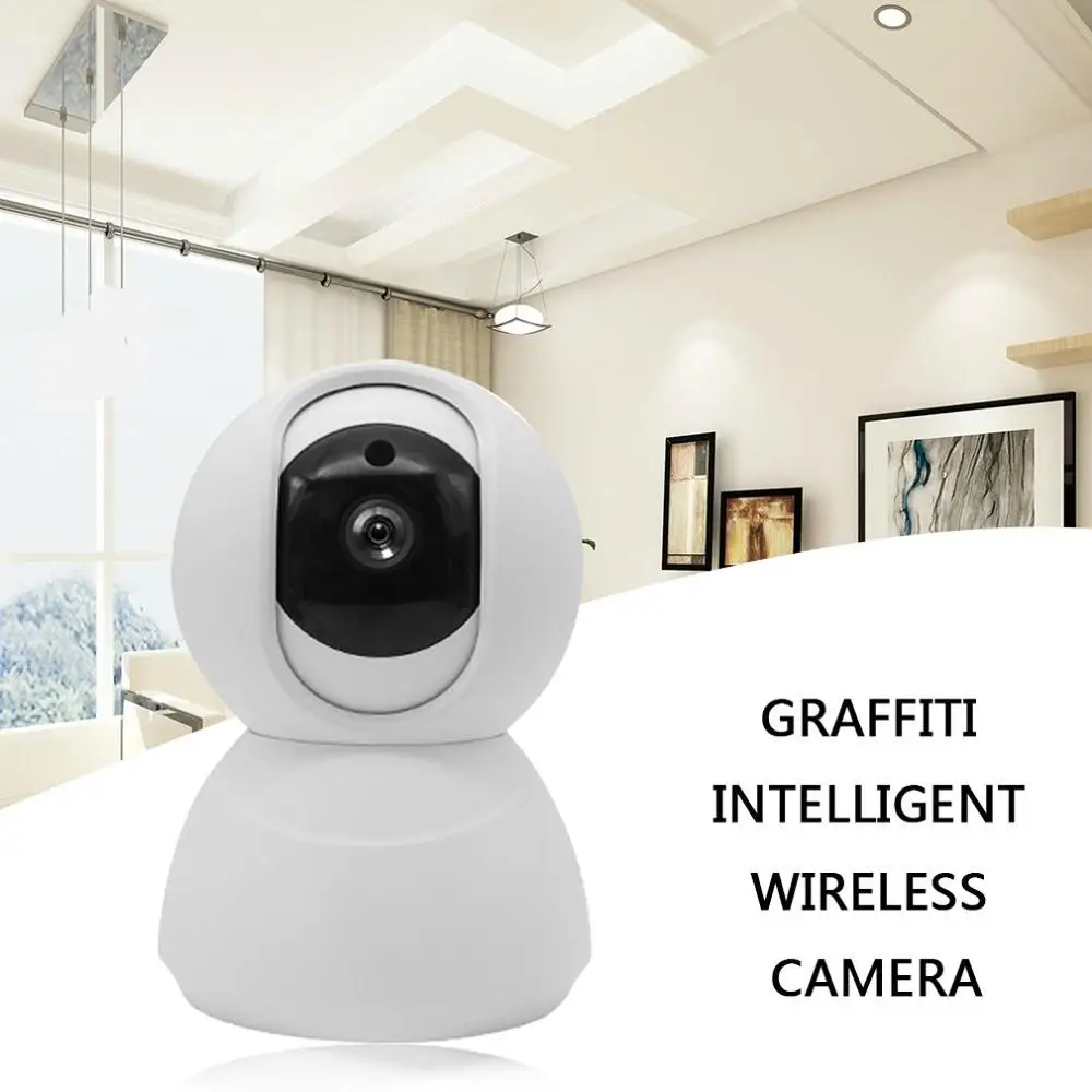 Smart Wireless Camera Hd Network Mobile Phone Remote Monitor Wifi Surveillance Camera 360 Degree Wireless Night Vision Camera