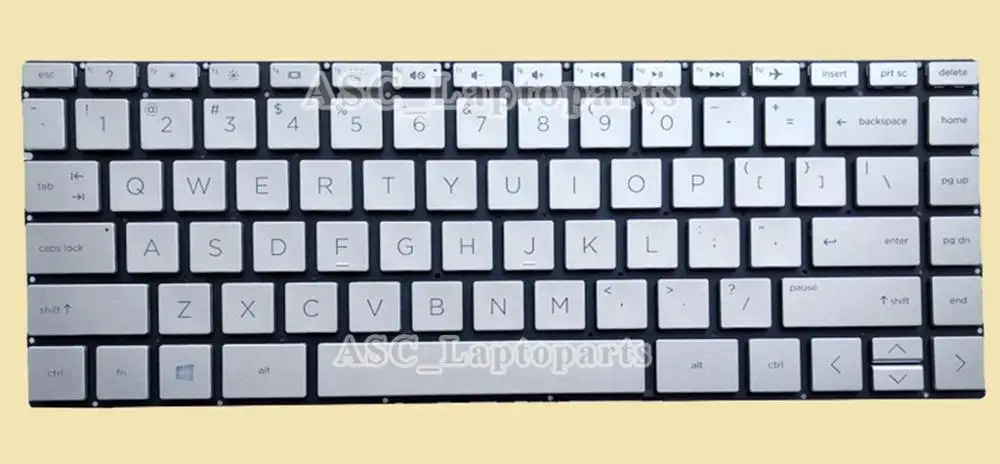 New US English QWERTY Keyboard for HP Spectre 13-ap0023dx 13-ap0033dx 13-ap0038nr 13-ap0000tu 13-ap0010tu 13-ap0020tu , BACKLIT