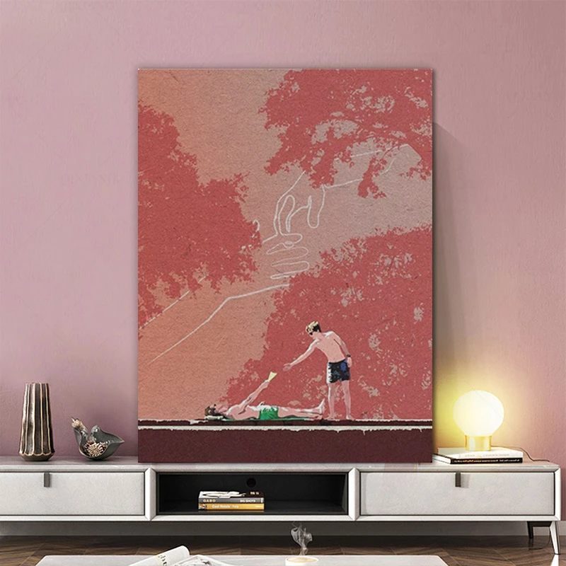 Canvas Painting Call Me By Your Name Wall Art Printing Movie Character Poster Home Decorative Modern Living Room Modular Picture Painting Calligraphy Aliexpress