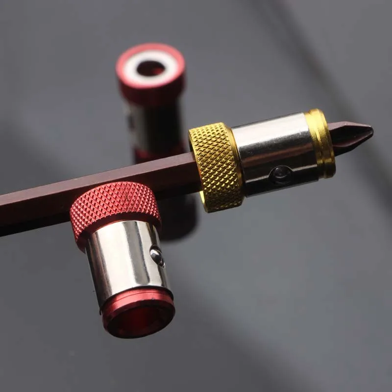 

1/4'' 6.35mm Magnetizer Ring S2 Alloy Steel Screwdriver Magnetic Ring Removable Bit Magnetizer For Hex Shank Electric Screwdrive