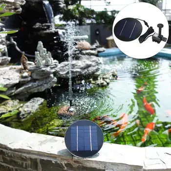 

Solar Powered Automatically Work Floating Pond Fountain Brushless Water Pump Sprayer Outdoor Swimming Pool Garden Decoration