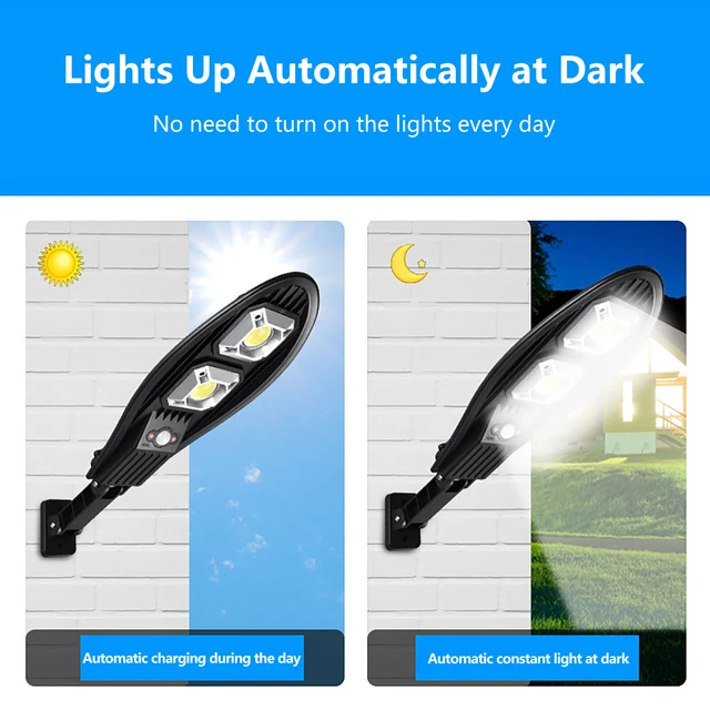 Napenergia Lámpák Kültéri 60 Led -Es -Biztonsági Pir Mozgásérzékelővel Szemben Vízálló 120 Állítható Árvízgyújtások - Image 3