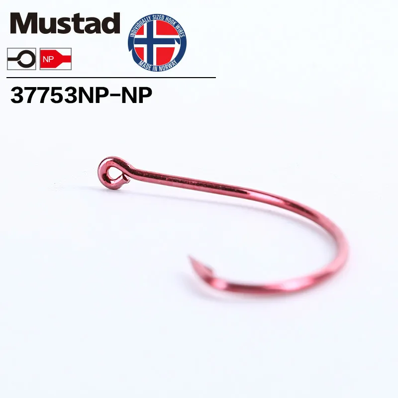Mustad Norway Origin широкий зазор KAHLE джиг крючок приманки сельди Осетровые рыболовные крючки, 6-7/0#, 37753NP-NP
