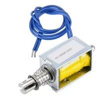 Uxcell ZYE1(TAU)-0630Z DC 12V 1A 12W Push Pull Тип открытая рама Электромагнит