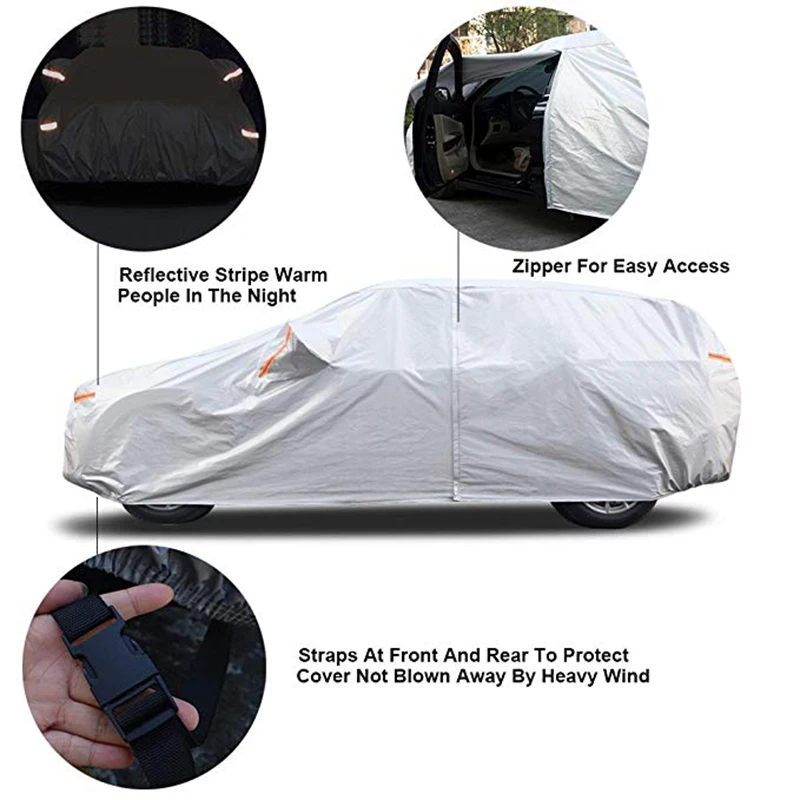 Kayme Водонепроницаемый полный автомобилей Обложки солнце пыли защиты от дождя