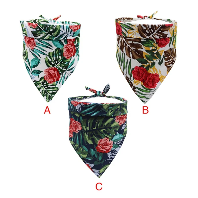 

Pet Dog Scarf Pets Bandanas Collar Decorative Holiday Party Dog Neckerchief Washable Valentine's Day Bibs Pet Accessories