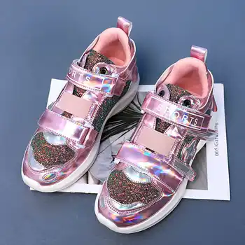 

Hot Sale Girls Running Trainers Comfortable Athletic Shoes Ladie Good Quality Jogging Shoe Women Hook & Loop Ladies Gym Sneakers