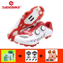 Sidebike велосипедная обувь ciclismo zapatillas mtb snekaers самозакрывающаяся дышащая Нейлоновая подошва spd обувь для горного велосипеда 35-46