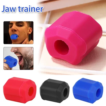 

Silicone Jaw Trainer Facial Muscle Chewing Shape Device Fitness Ball Neck Face-Lift Exercise Ball Jaw Muscle Training Equipment