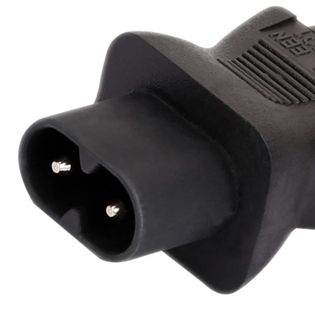 Standard IEC 320 C13 To C8 Adapter, IEC 320 C8 To C13 Power Adapter Good heat dissipation durable