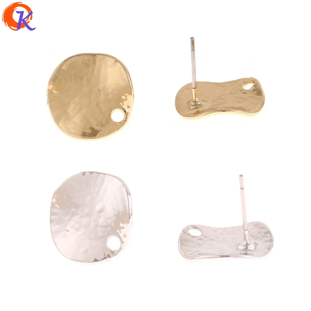 Cordial Design 100Pcs 15*16MM Jewelry Accessories/Earrings Stud/Wave Coin Shape/DIY Earrings Making/Hand Made/Earring Findings 1 HTB1ZID2XErrK1RkSne1q6ArVVXa2-