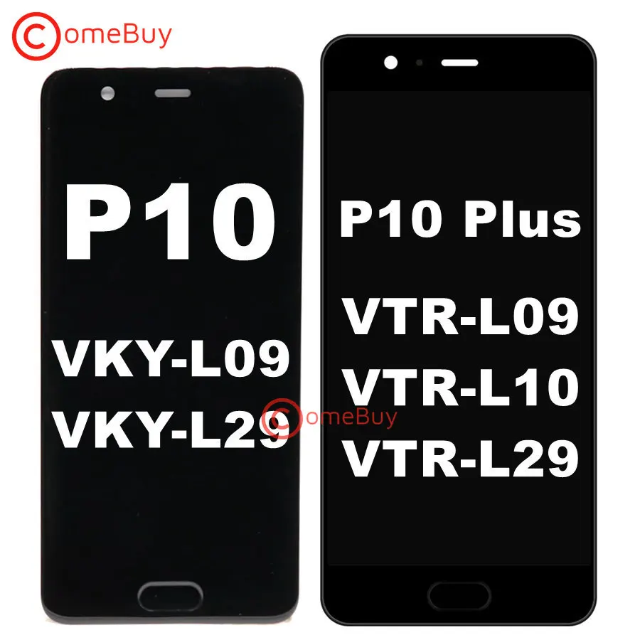 

For 5.5" Huawei P10 Plus LCD Display Touch Screen With Frame VKY-L09 VKY-L29 P10 LCD Screen VTR-L09 VTR-L10 VTR-L29 Replacement