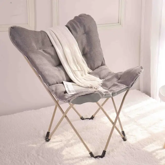 Butterfly Chair Folding Chair Lazy Chair Lounger Sun Chair Backrest Chair  Lunch Break Chair Sofa Outdoor Chair| | - AliExpress