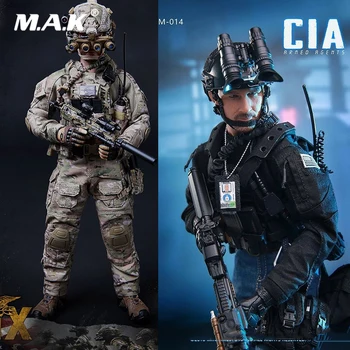 

Collecible Mini Times Toys 1/6 Male Solider Figure M007/M008/M010/M012/M013/M014 Full Set Action Figure With Weapon CIA Model