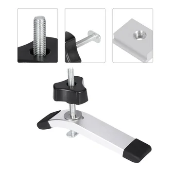 

Metal Quick Acting Hold Down Clamps Set For T Slot T Track Woodworking Supplies
