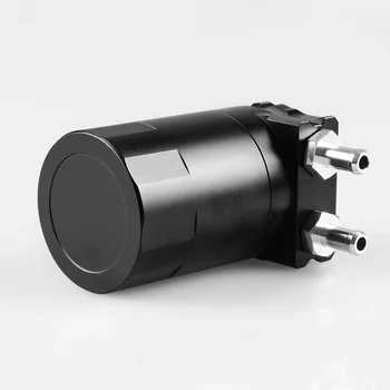 

300ml Tank Reservoir Filter Set Auto Black Aluminum alloy Oil Breather Petrol Turbo