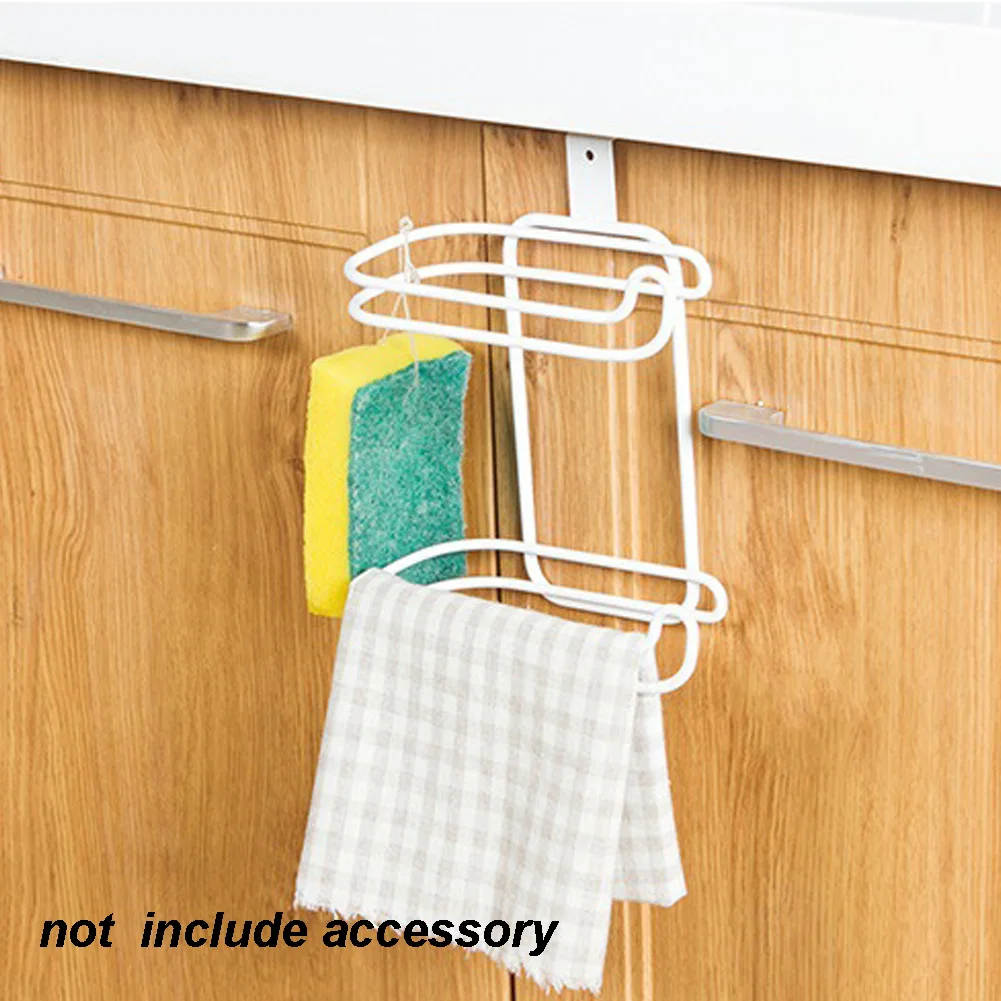 Tank Toilet Rack Paper Roll Holder Wall Mounted Double Hanging