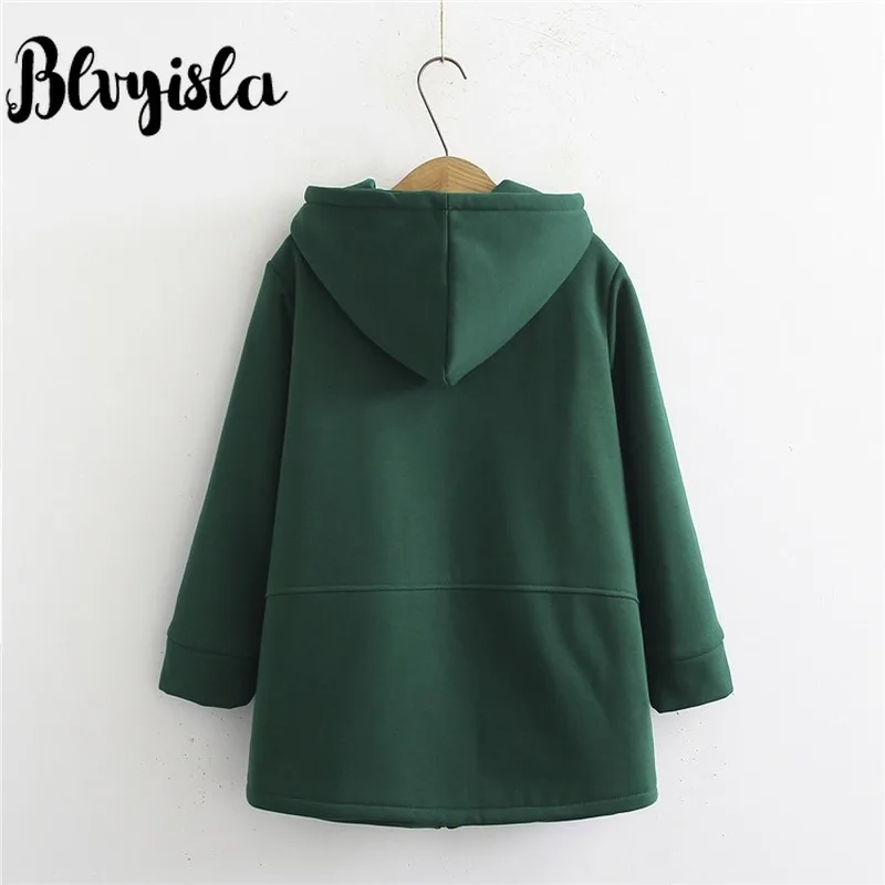 Aisa 6XL Oversize Lamb Woollen Thicken Warm Hoody