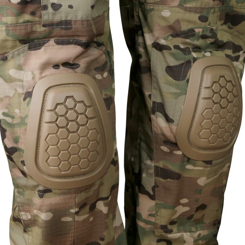

4 pcs/set Hunting Protective Gear Knee Pads Elbow Pads Paintball Skate Scooter Kneepads Sports Safety Guard