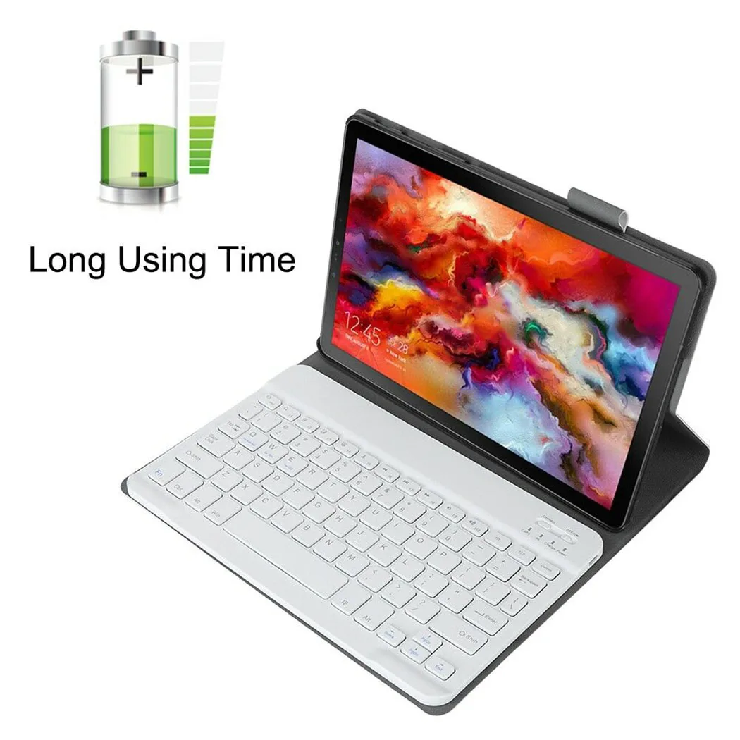 Чекол+ bluetooth-Клава для samsung Tab A 10," T590/T595() золото 15