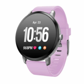 

V11 Men and women smart watch Android IOS heart rate monitor sleep tracker clock waterproof blood pressure remote control watch