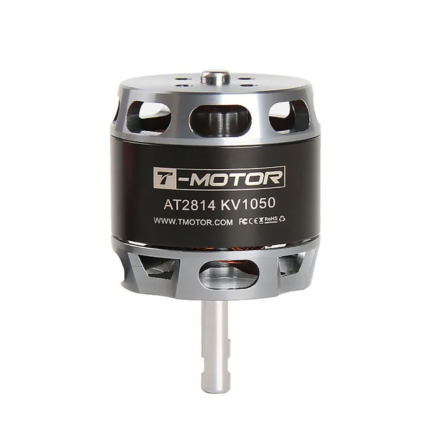 T-Motor Brushless Motor AT2814 900KV/1050KV/1200KV 3-4S Long Shaft For Range VTOL Fixed Wing UAV | Игрушки и хобби