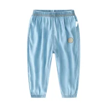 Детские противомоскитные штаны детская одежда в Корейском стиле; коллекция года; летние джинсы из Tencel детские брюки INS; Лидер продаж; поколение