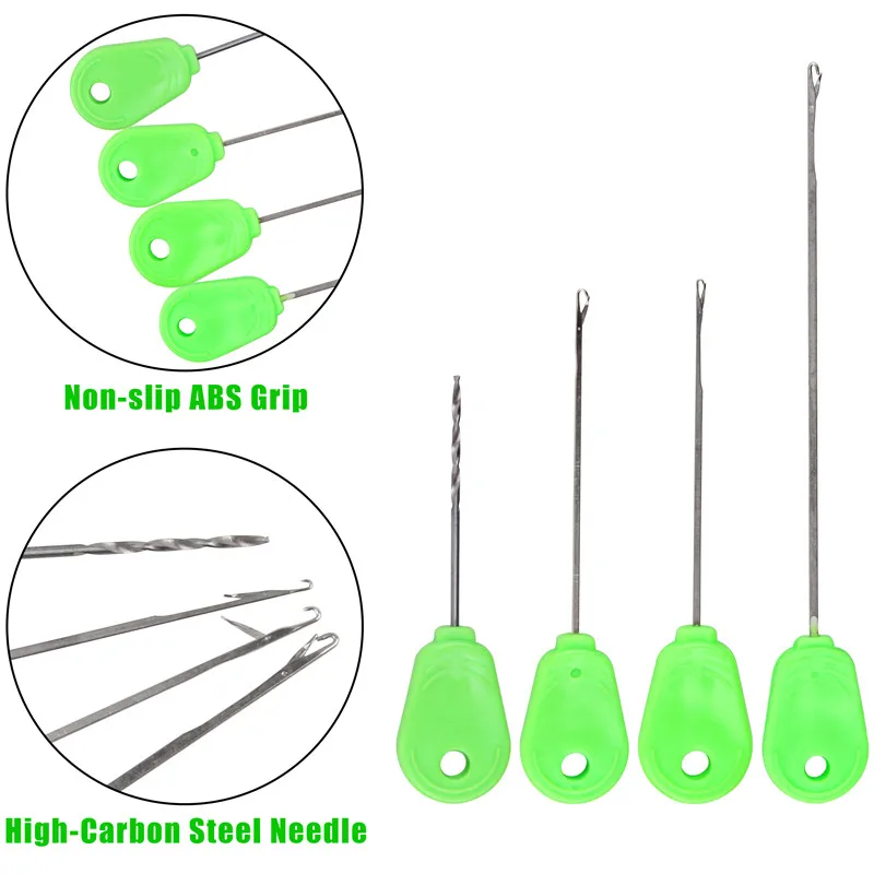 7pcs Carp Fishing Accessories Boilies Baits Drill Baiting Needle Hair Rigs bait Stringer Fishing Tools boilies stoppers fishing tools fishing accessories fishing tool fishing bait fishing tackle