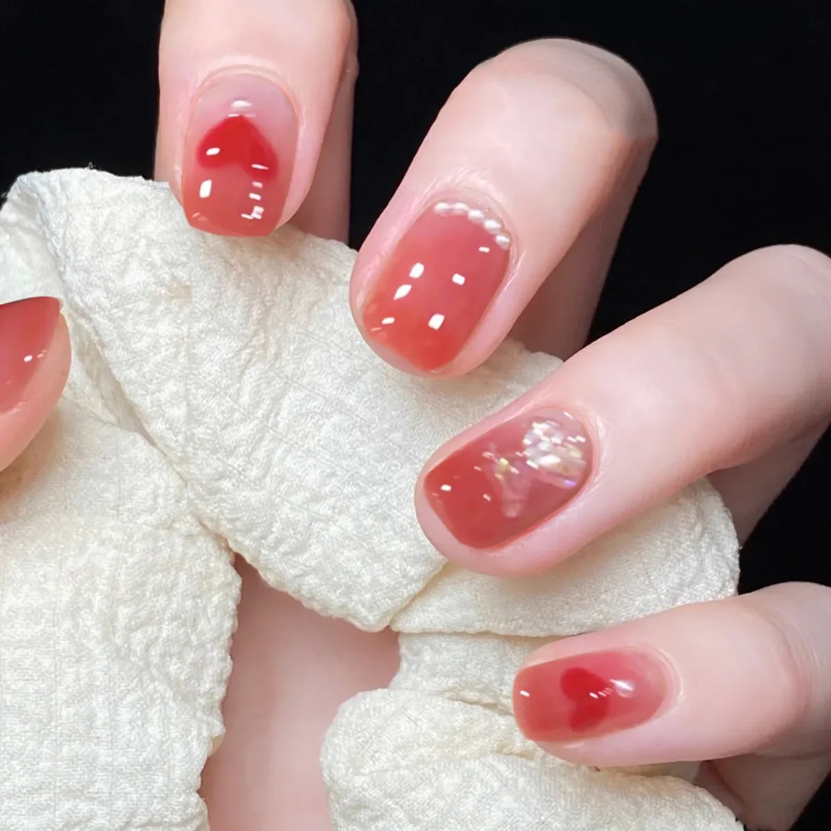 24 шт. пластырь для ногтей в виде сердца | Красота и здоровье