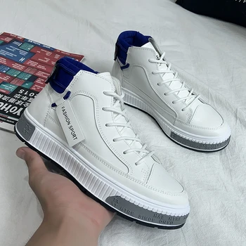 

High Top Men Casual Shoes for Men Fashion Mesh Light Breathable Sport Running Jogging Shoes Zapatos De Hombre Man Sneakers