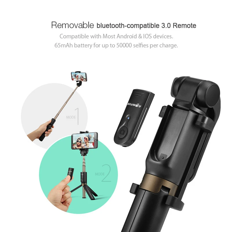 Selfie Stick Wireless Bluetooth