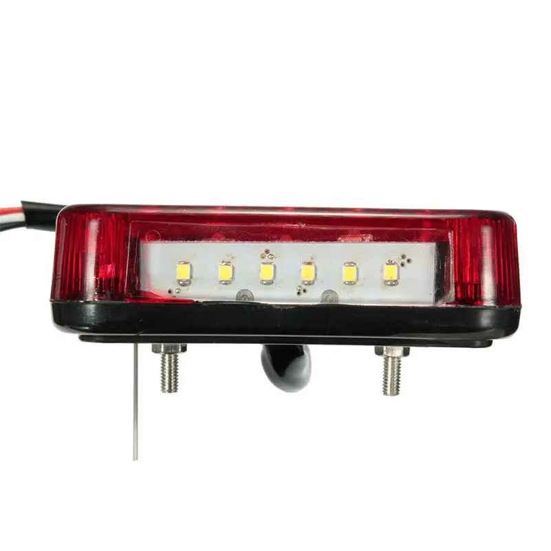 Универсальный светодиодный задний фонарь для грузовика 12V AS+ ABS супер яркие аксессуары для бега