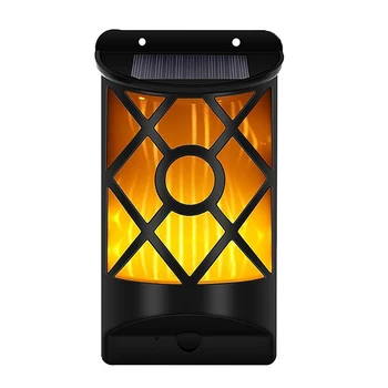 

LED Solar Flame Lights Garden Outdoor Fence Lighting Wall Lamp Suitable For Courtyard Outdoor Decorative Lights