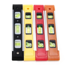 Instrument de mesure magnétique 69HF, niveau à pied à bulle de haute précision, règle horizontale 22.5cm 