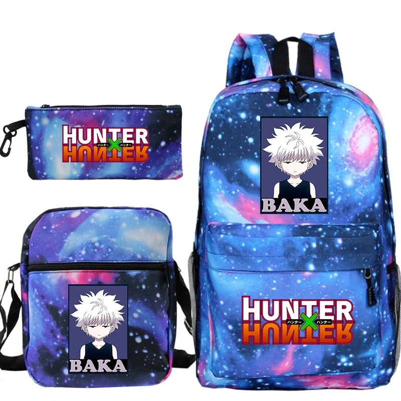 Mochila Anime Bookbag Hunter X Hunter Baka Backpack Kids 3set Pencil Case Shoulder Bags For Boys School Bags For Teenage Girls Backpacks Aliexpress Mochila Anime Bookbag Hunter X Hunter Baka Backpack Kids 3set Pencil Case Shoulder Bags For Boys School Bags For Teenage Girls Backpacks Aliexpress