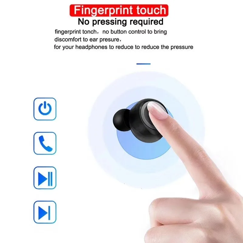 Wireless Bluetooth Earphone W1 TWS Bluetooth 5 0 Auto Pairing In ear Gaming Headsets Earbuds For Iphone Xiaomi Samsung Chip