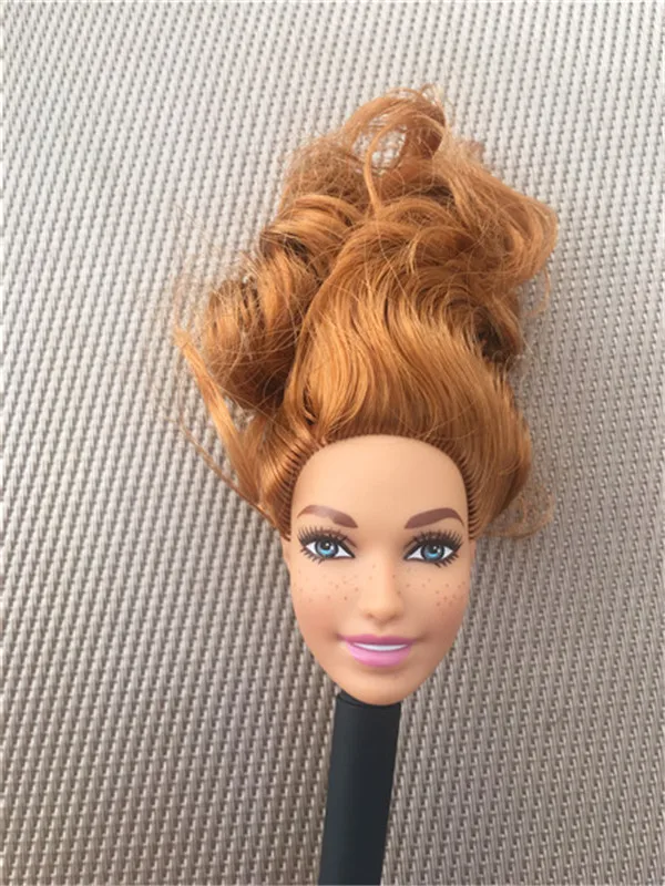 RareLimitedCollectionDollHeadFreckleFaceGreenEyesPrincessToy