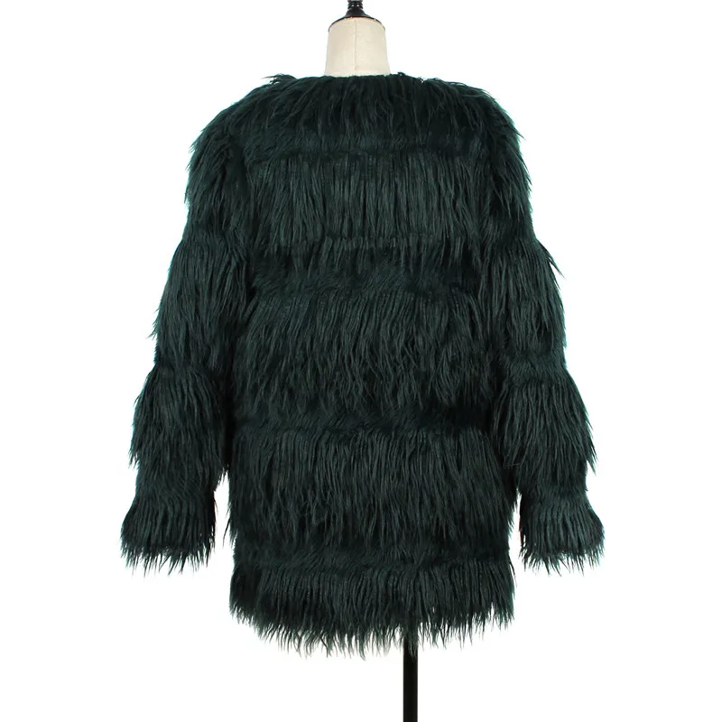 Womens Coats Winter Casual Faux Fur Coat Warm Clothes Fashion Korean Plus Size