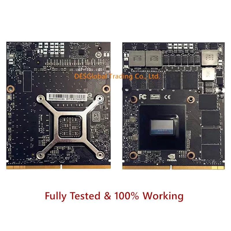 GTX1060 GTX1060M 6 Гб видеокарта для DELL M17X R5 M18X R3 MSI GT80 GT72 GT70 GT72VR GT73VR N17E-G1-A1 полностью протестирована