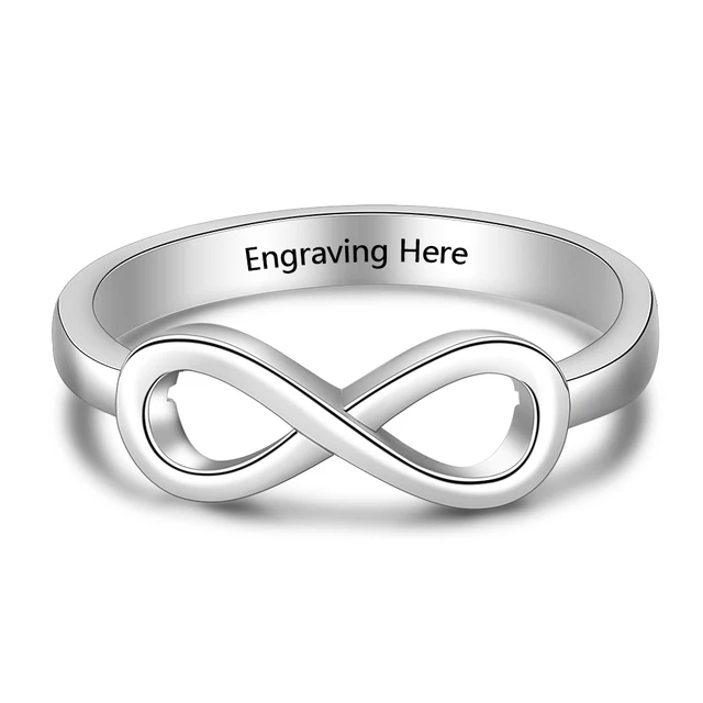 FLYOW Purity Ring S925 Sterling Silver True Love Waits India | Ubuy