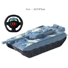 Wireless Two-way Remote Control RC Tank War Militar Battle Launch Cross-country  Of Tank Hobby Boy Toys for Kids Children Gift 4