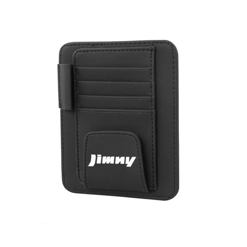 Pu Leather Visor Card Storage Sun Visor Organizer Tool Pouch Bag Card Storage Pen Storage Glasses Holder For Suzuki Jimny