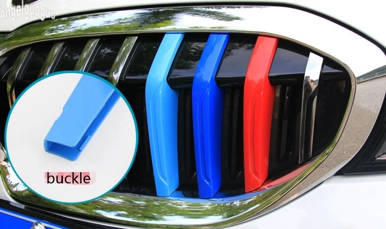 HTSM Für BMW 3er G20 G28 2020 Carbon-Faser-Farben-Auto-Zentrale Steuer Schaltknauf Beiden Seitenstreifen Zierabdeckung Trim Auto-Innenzierbeschläge Color : Schwarz, Größe : A