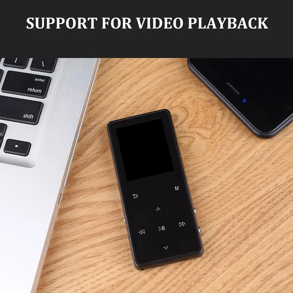 Роскошный Металлический MP4 плеер, Bluetooth плеер, портативный тонкий MP3 MP4 медиа 1,8 дюймов 8 ГБ/16 ГБ, музыкальный плеер в подарок, FM Hi-Fi Walkman