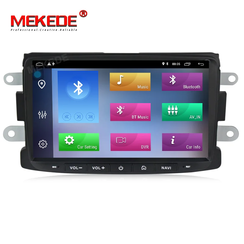 Perfect New product sales!android 9 Car gps navigation multimedia player for Lada Xray 2/ RENAULT Dacia/Duster/Logan/Sandero with DSP 5