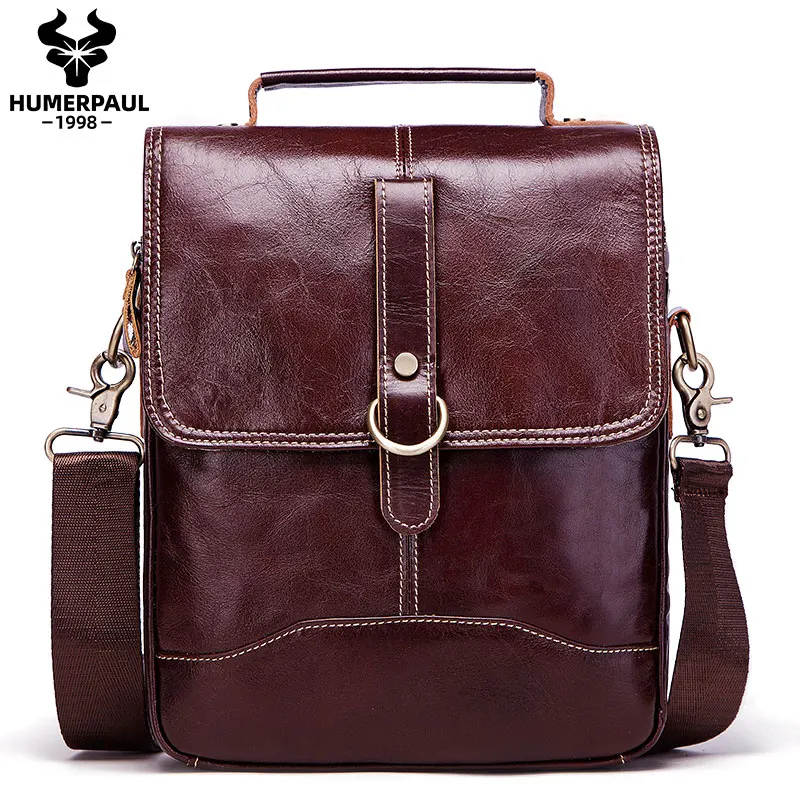 

Travel Casual Men Shoulder Bag Top Quality Crossbody Bags Business Male Leather Handbag Capacity Messenger Bags Tote Bag Man