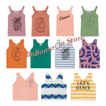 

BoBomoon 2020 Summer Baby Girls Christmas Clothing Fashion Beach T-shirt for Kids Boys Thanksgiving Shirt Girls Tops